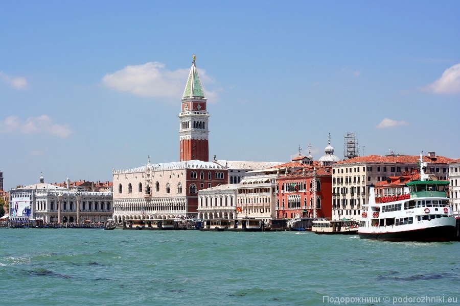 Венеция из залива