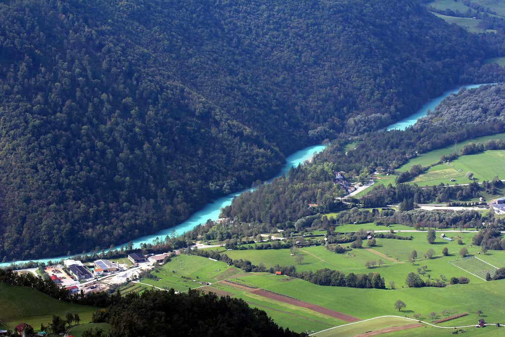 Река Соча, Словения