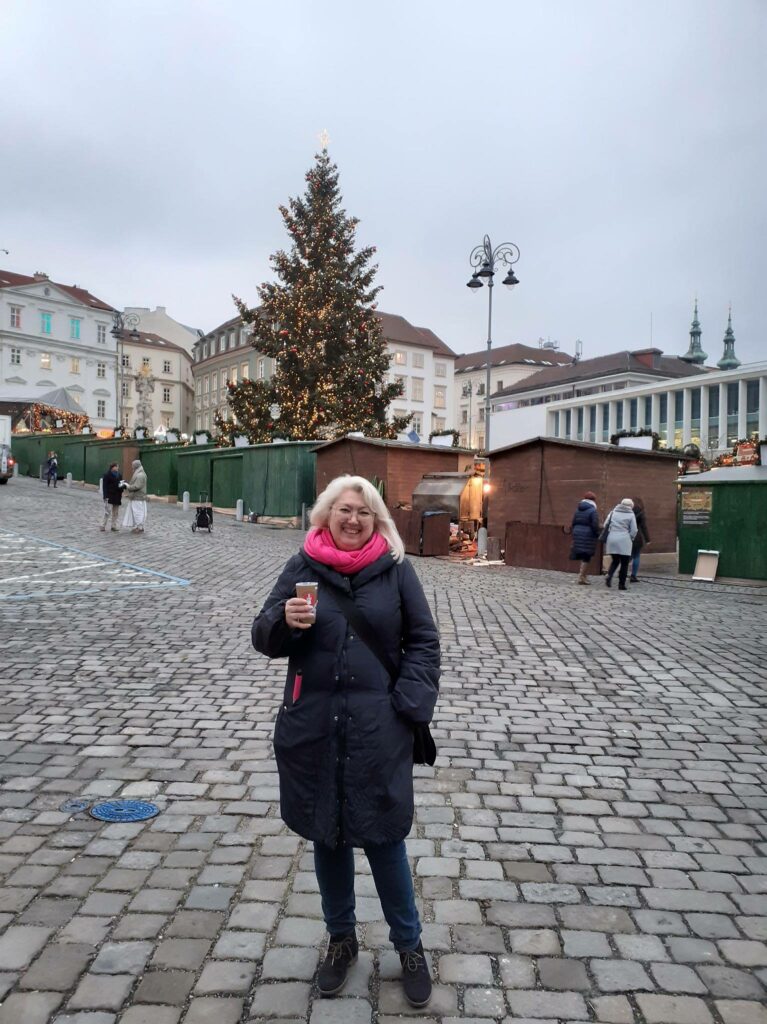 Наша туристка Лейла на экскурсии в Брно