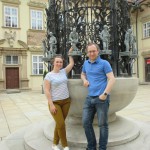 Наши туристы в Брно: Ирина и Роман из Москвы