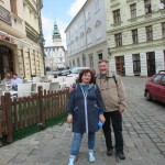 Наши туристы в Брно: Наталья и Борис